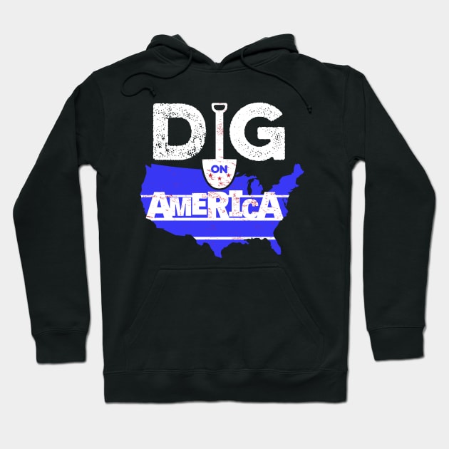 Dig on America Media Hoodie by Dig on America Podcast